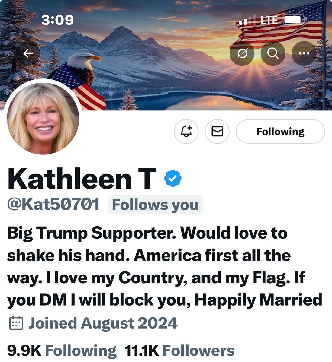 I noticed some who is really close to 10k can we get her there today 
<a href="/Kat50701/">Kathleen T</a> 
Let’s get her done