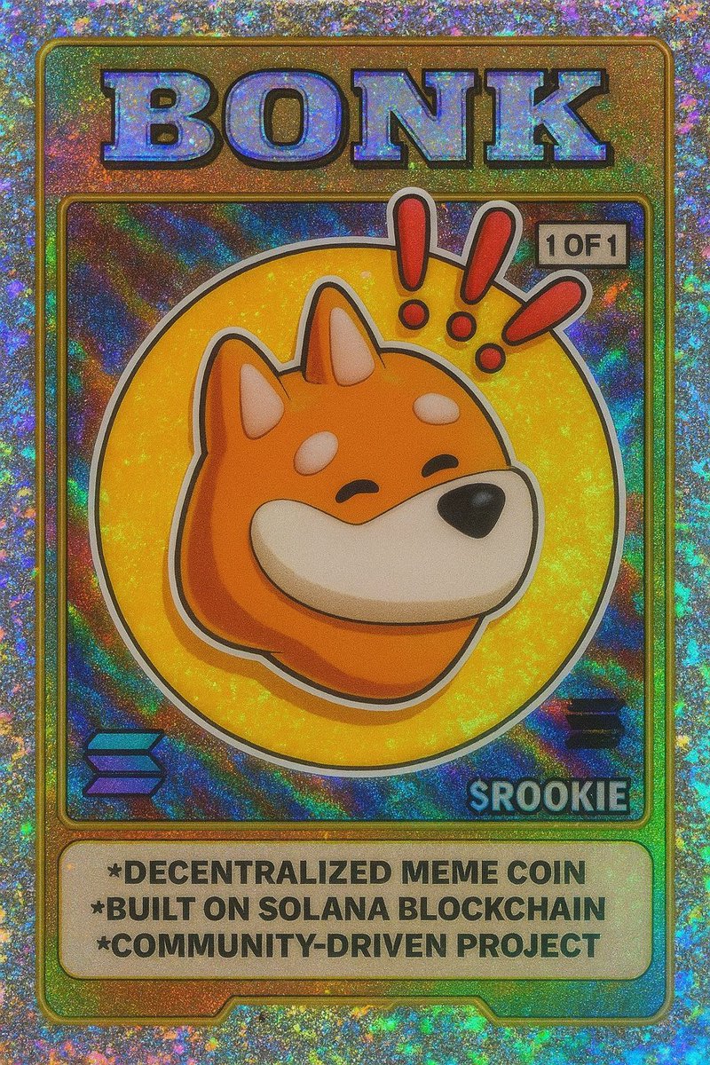 <a href="/bonk_inu/">BONK!!!</a> <a href="/ROOKIECARDNFT/">ROOKIE NFT</a> X <a href="/bonk_inu/">BONK!!!</a>
1 VS 1 TRADING CARD NFTs 🔥
☆43% tokens are staked already🔥 
☆Doxxed dev &amp; community 
☆Its a very special project on the <a href="/solana/">Solana</a> Blockchain ,Combining Communities to One place 
With Solana meme coin Rookie cards NFT style, -like the image below 👇