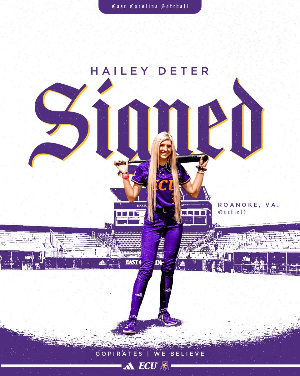 Welcome to ECU! 🏴‍☠️

#GoPirates | #WeBelieve