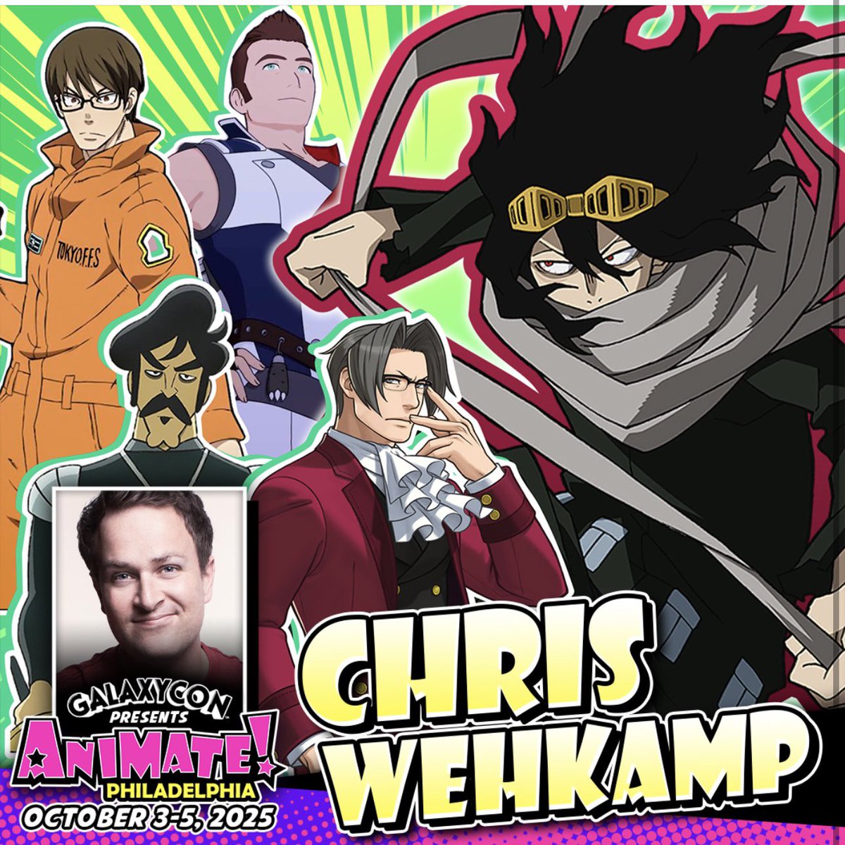 ChrisWehkamp's tweet image. Let’s hang out at Animate Philadelphia for spoopy month, October 3-5! 🎃