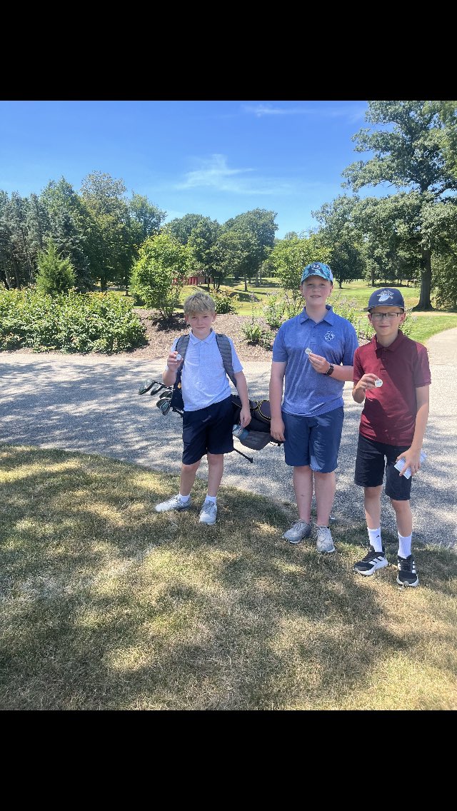 NEO Futures Tour Championship @ Manakiki GC
Junior Boys Division 
1st: Colin O’Donnell - Fairview Park HS ‘31
2nd: Andrew Zerminski - CVCA ‘31
3rd: Nikola Raguz - Willoughby ‘32