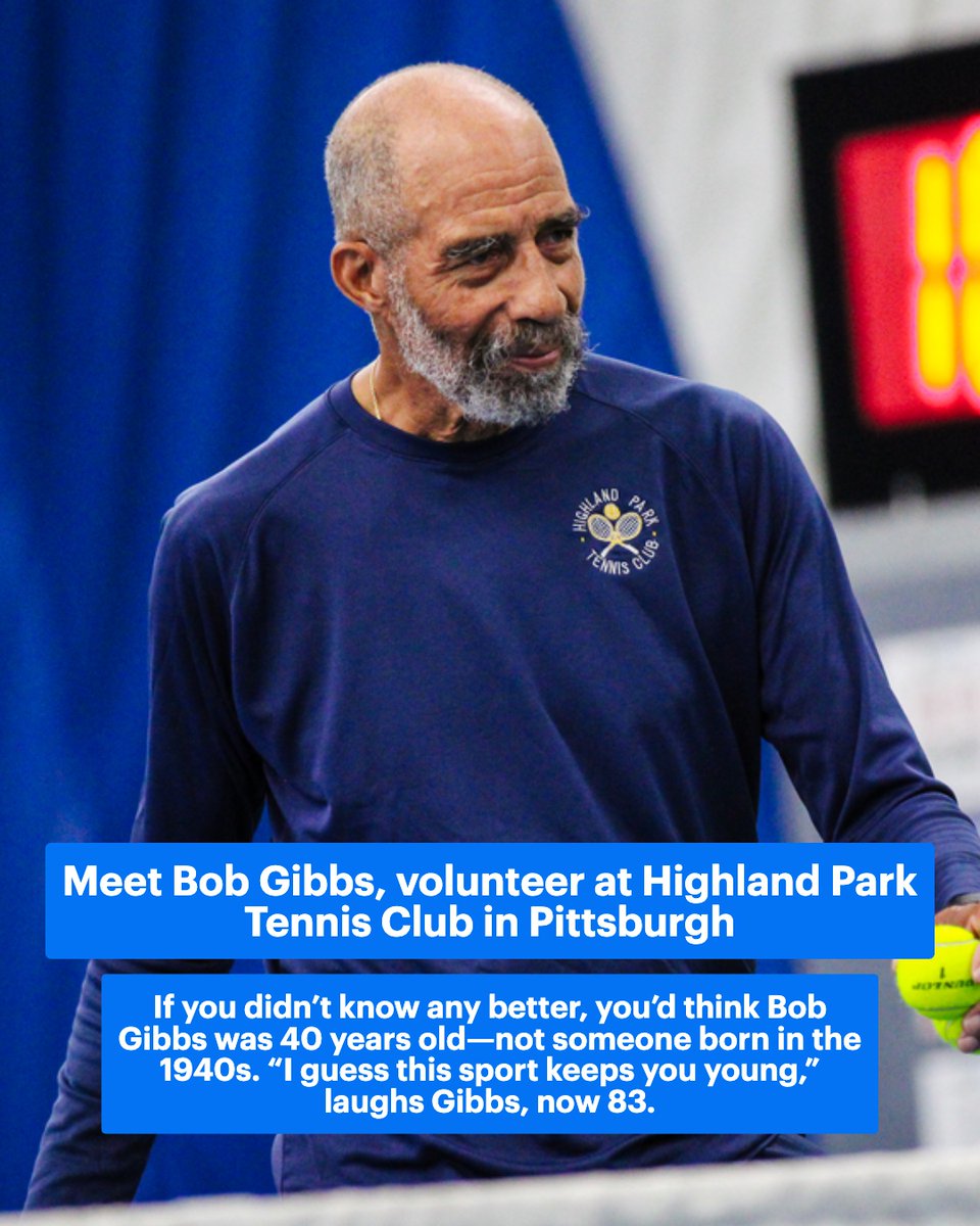 usta's tweet image. The impact Bob Gibbs continues to have on Highland Park Tennis Club is pivotal to growing the game of tennis at parks!
#ParksandRecMonth