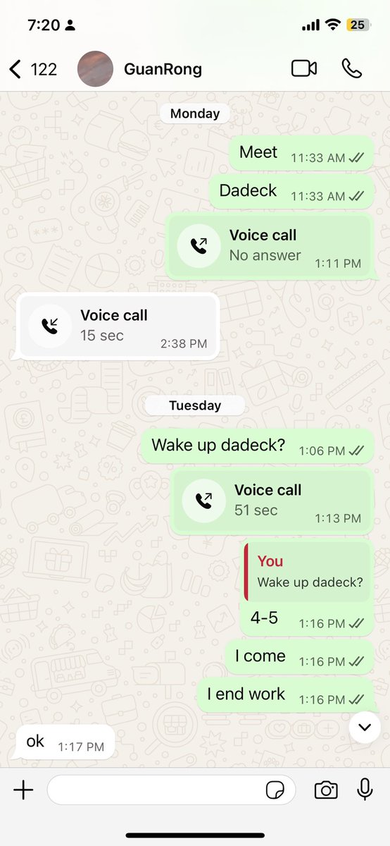 Everyday work finish dadeck <a href="/guanrong_0815/">GuanRong</a> need prep for cs