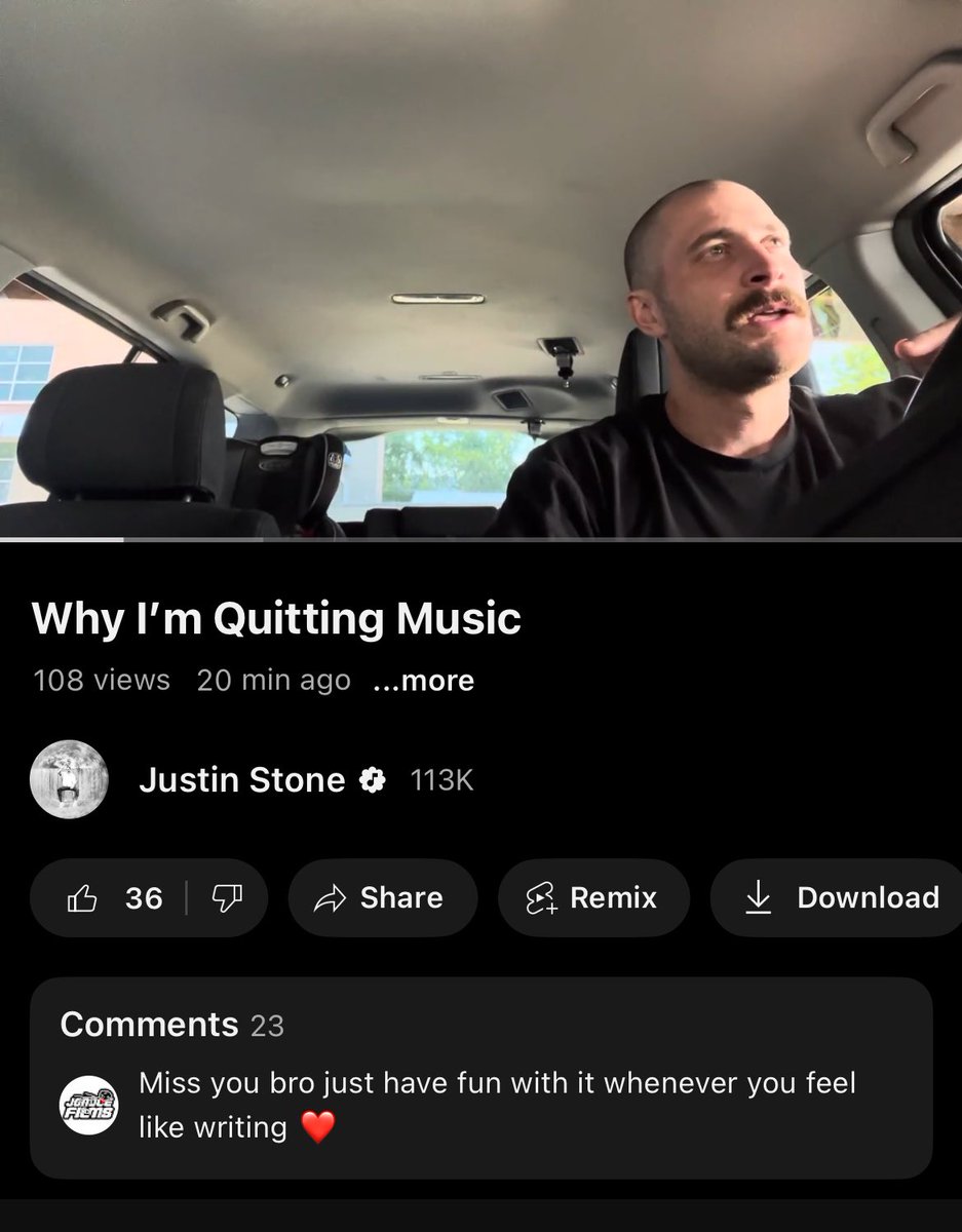 Why I’m Quitting Music 

youtu.be/FfWeUL2nBC4?si…