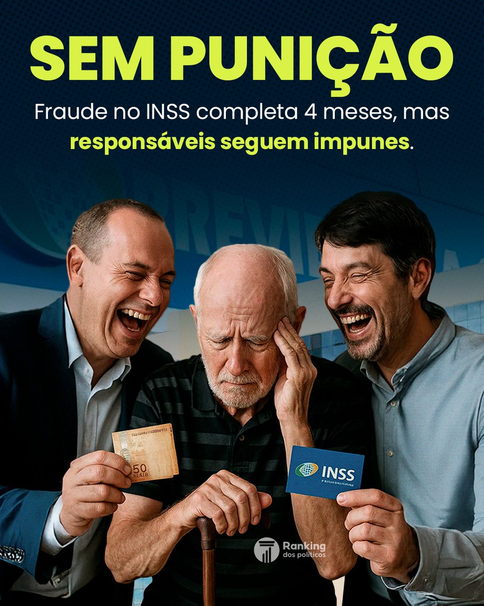 RankPolitico's tweet photo. Investigados? Indiciados? Presos? Alguém?

E o recado que fica é que o crime parece compensar MUITO no Brasil. 🤡 https://t.co/NYxNP7fJJL