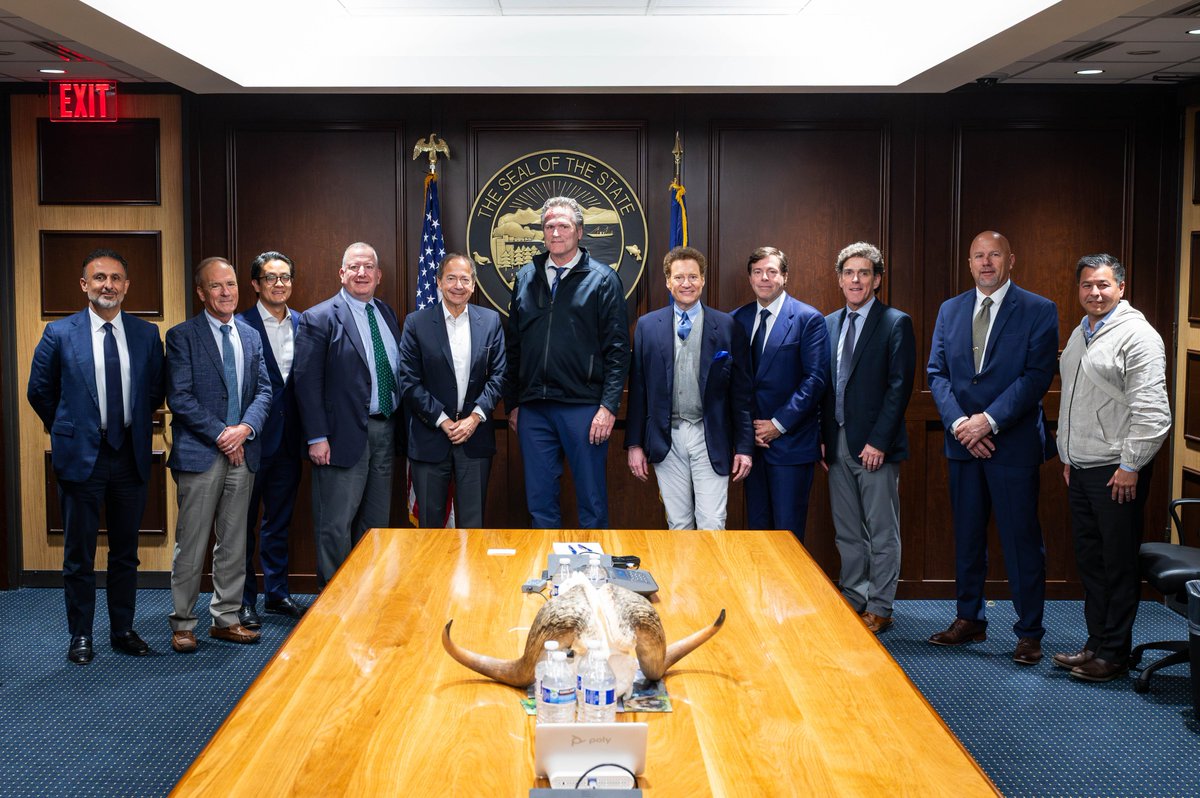 Getting the Donlin mine to production will be transformative for Alaska and provide hundreds of great paying jobs. Today I was pleased to meet with John Paulson and members of the NOVAGOLD Board of Directors on how they’re working to move this important project forward.