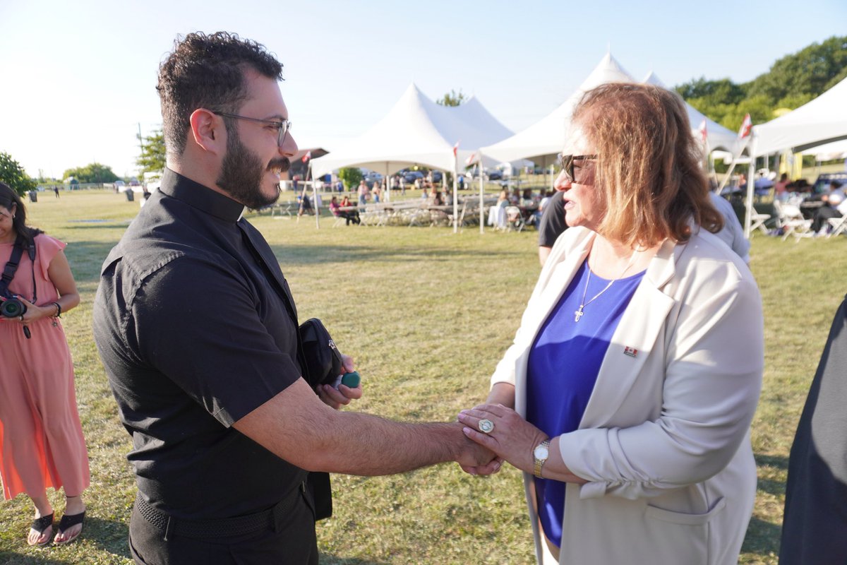Anna Roberts (@annarobertsmp) on Twitter photo Honoured to join the vibrant Lebanese-Canadian community at the Opening Ceremony of the St. Charbel Festival in Mississauga. 
A beautiful celebration of faith, culture, and tradition, bringing people together through music, food, and heritage. Honoured to join the vibrant Lebanese-Canadian community at the Opening Ceremony of the St. Charbel Festival in Mississauga. 
A beautiful celebration of faith, culture, and tradition, bringing people together through music, food, and heritage.