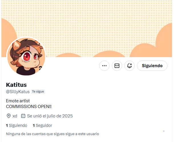 KatBSF24's tweet image. ola amiwos, me hice una cuenta de Emotes, me van a ver hacer medio spam ahi--
anyway
Me ayudan siguiendome??? jijijiijijiji