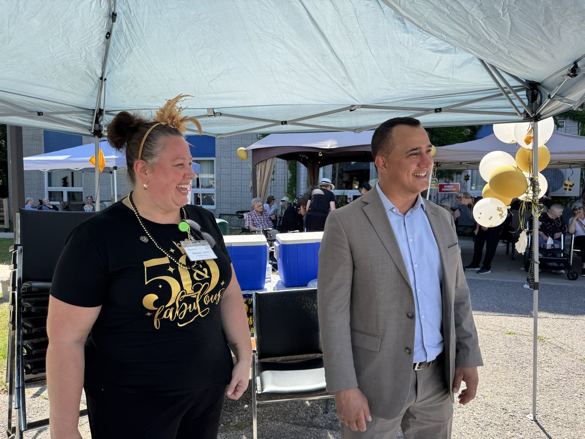 MichaelParsa's tweet image. Since 1975, AgeCare has provided compassionate care to older adults in #Aurora, helping them to live with dignity.
Congratulations on 50 years of service to our community, and a big thank you to Rachel and the AgeCare team!
#AuroraOakRidgesRichmondHill