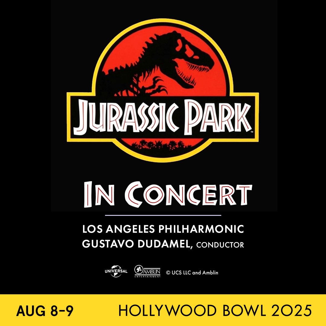 FilmThreat's tweet image. ENTER TO WIN a pair of tickets to Jurassic Park in Concert at the Hollywood Bowl on August 8! The action-packed adventure pits human against prehistoric predators in the ultimate battle for survival. Featuring visually stunning imagery and groundbreaking special effects, this…
