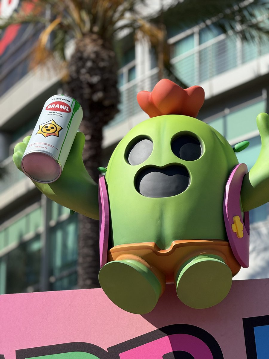 Mayimbu's tweet image. Spike&apos;s been misbehaving #sdcc #BrawlStars