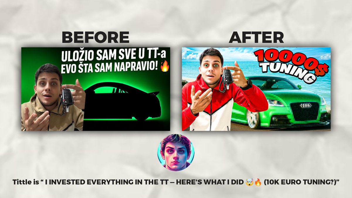 Client wants clicks? Here’s how I do it! 👇🔥 #GraphicDesign 
what u think?