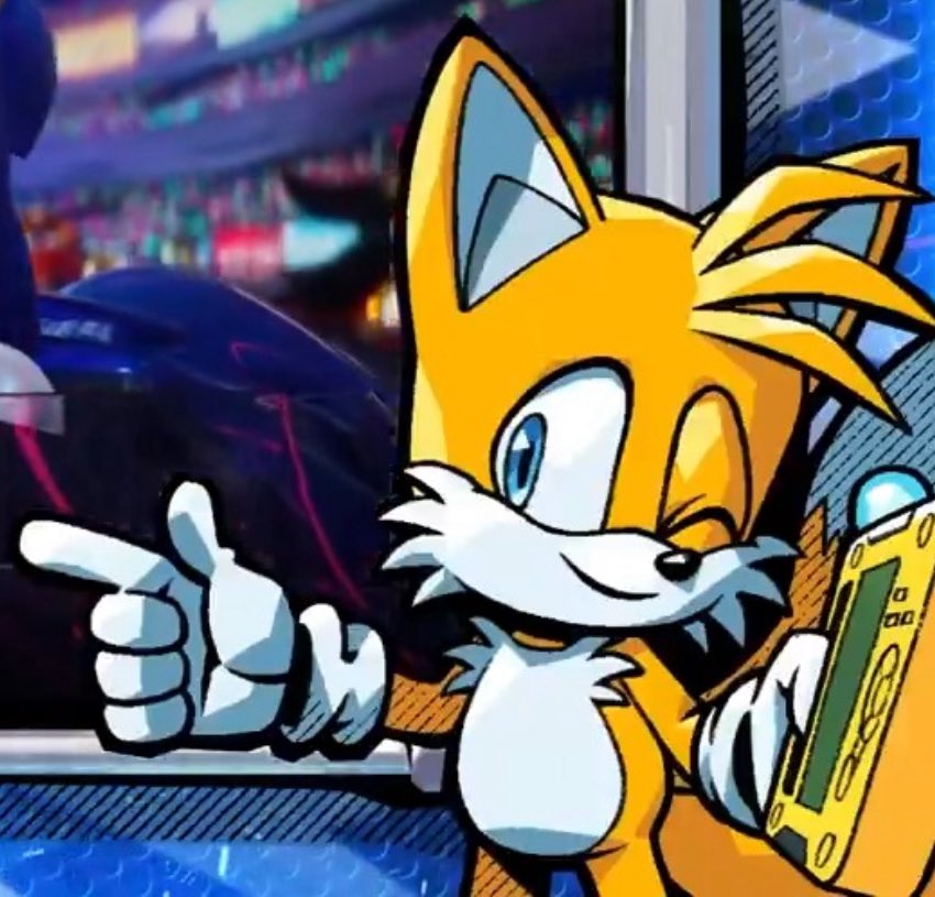 Tails looks so Adorable in Crosstalk Style!!!!! 💛💛💛