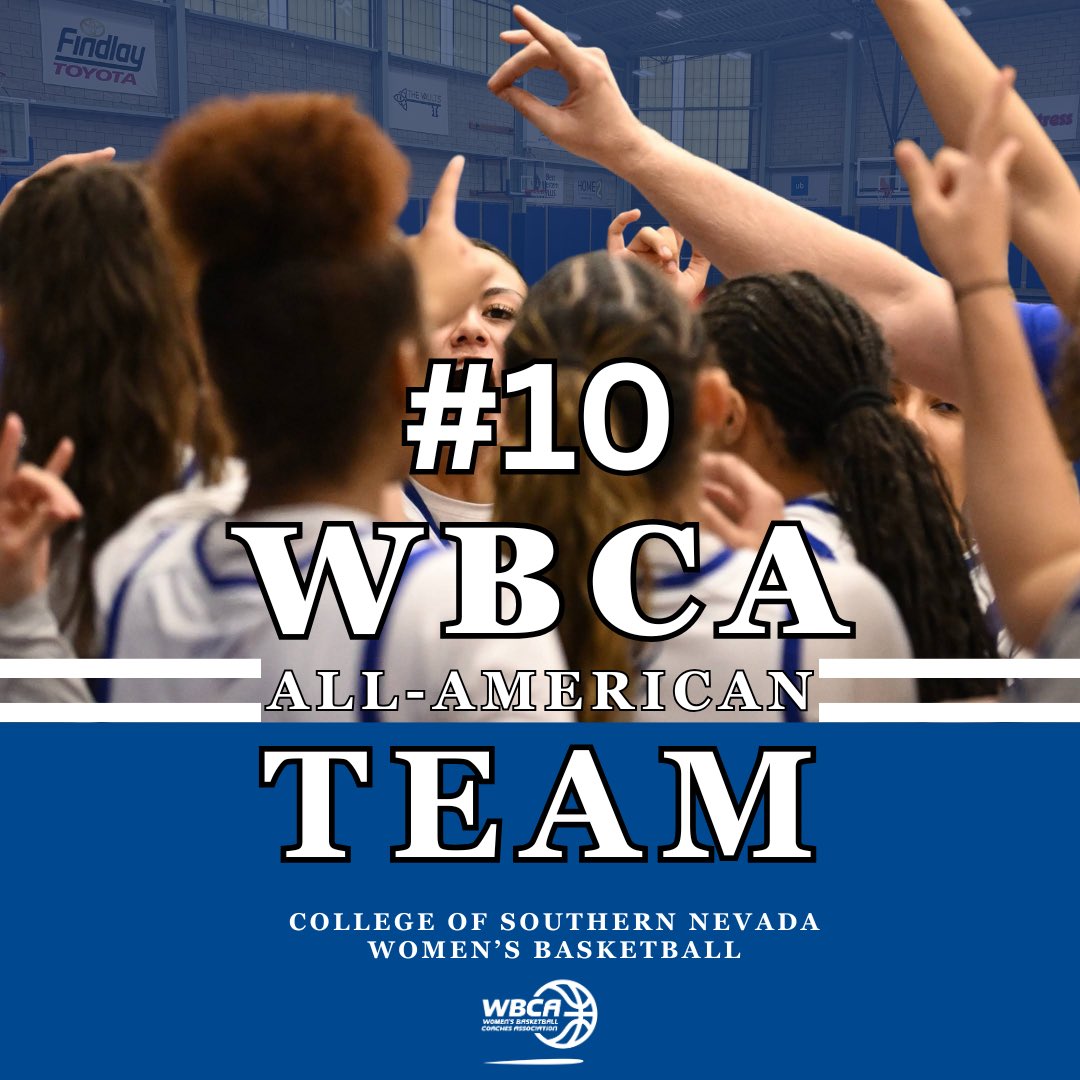 CoachSavage_CSN's tweet image. The CSN WBB program has been ranked #10 in the nation on the WBCA Academic Honor Roll for the 2024–25 season. This national recognition honors programs with the highest team GPAs across the country.

CSN earned the distinction with an impressive team GPA of 3.317 @CSN_WBball