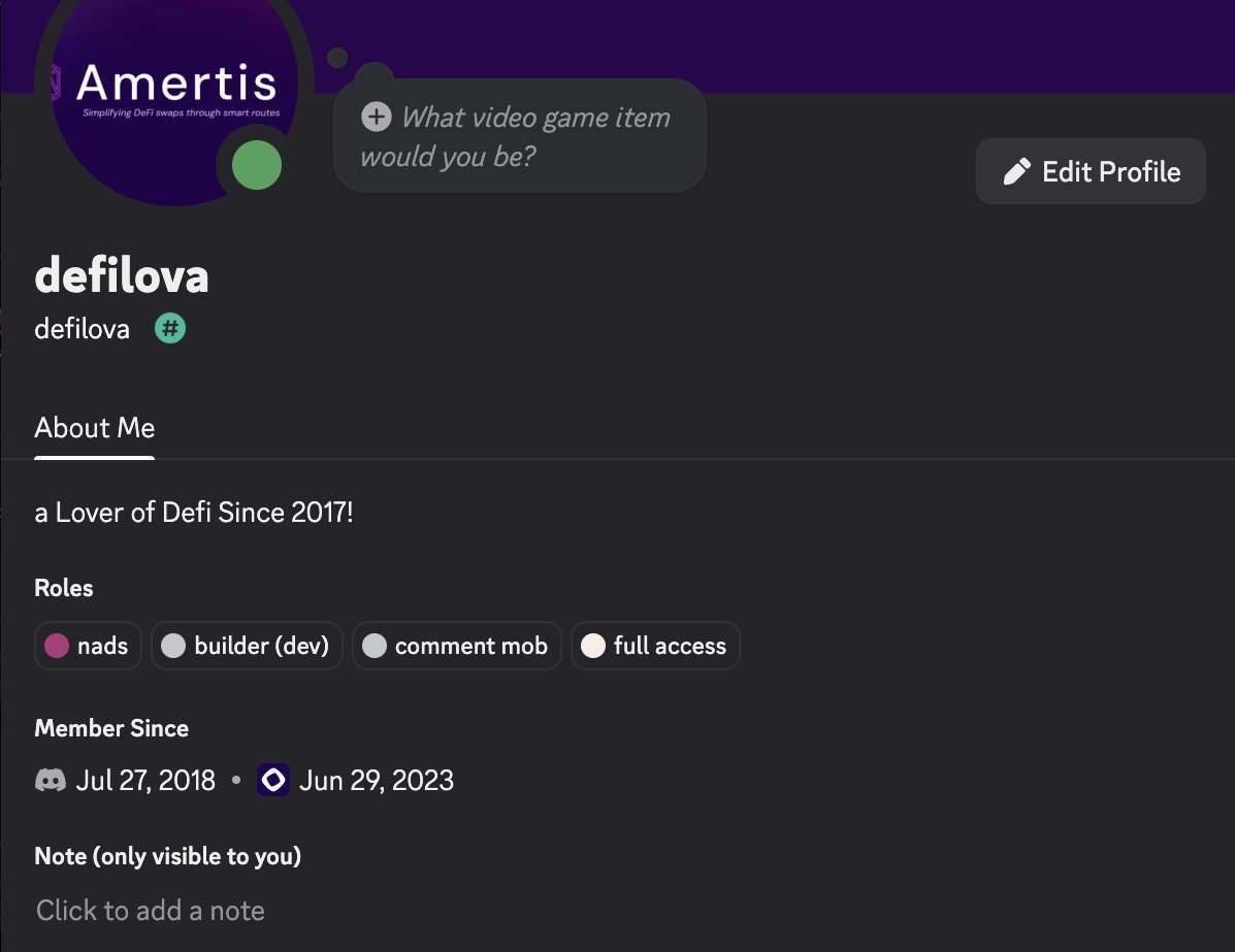 Just realized it’s been over 2 years since I joined the Monad community.

Made a lot of frens, learnt so much, got into some solid VC deals, and seized countless opportunities.

Most importantly? Shipped the finest on-chain liquidity aggregator: <a href="/AmertisExchange/">Amertis</a> 😁.

gmertis!