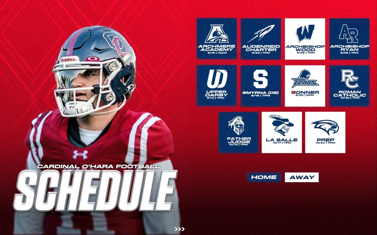The Cardinal Red blood runs deep through the veins of every member of our squad, and we are ready to take the Ewing Era to the next level this fall! 
Pride, Excellence, Tradition. #2025COLionsSchedule