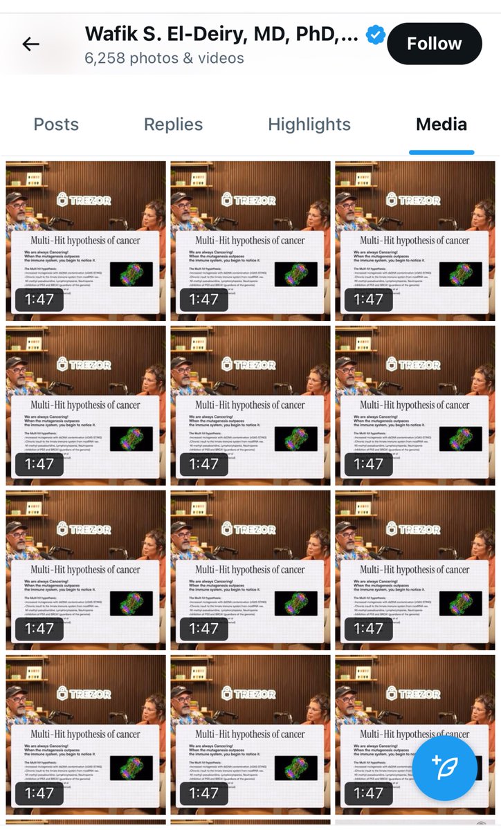 Thatsregrettab1's tweet image. I think he may have gone off the deep end, tweeting the same video more than a dozen times.