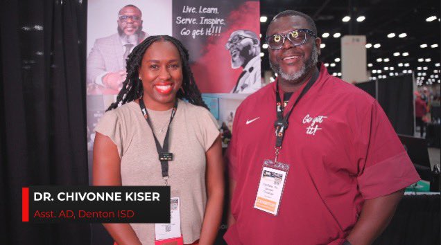 ChipBaker19's tweet image. THSCA Coaching Clinic 2025 Interview- Dr. Chivonne Kiser
youtu.be/fxp1maOMwMc
Dr. Chivonne Kiser is the Assistant Athletic Director for Denton ISD. @Dr_CNKiser @thscacoaches
#drchivonnekiser #ad #dentonisd #tsc #gogetit