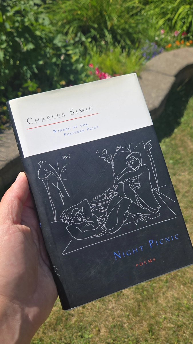 shaneschick's tweet image. I'm going on a picnic and I'm going to bring . . . Charles Simic!
