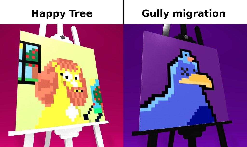 ArtSchoolFC's tweet image. Who will win this Popularity Contest? Vote in our discord in the PixelStudio Arena. #algorandNFTs #algofam
discord.gg/37w7PgqqmJ #octobit #pixelart