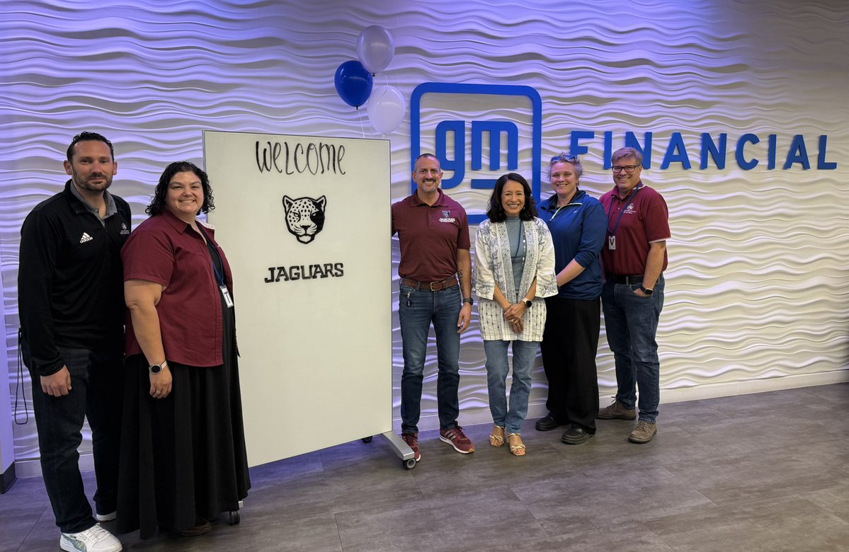 JRGuardiaPhD's tweet image. Today, the @TAMUSanAntonio Division of Student Affairs Senior Leadership Team came together for our retreat to Reflect. Realign. Reimagine. A heartfelt thank you to our partners at @gmfinancial for generously hosting us at your San Antonio Service Center!