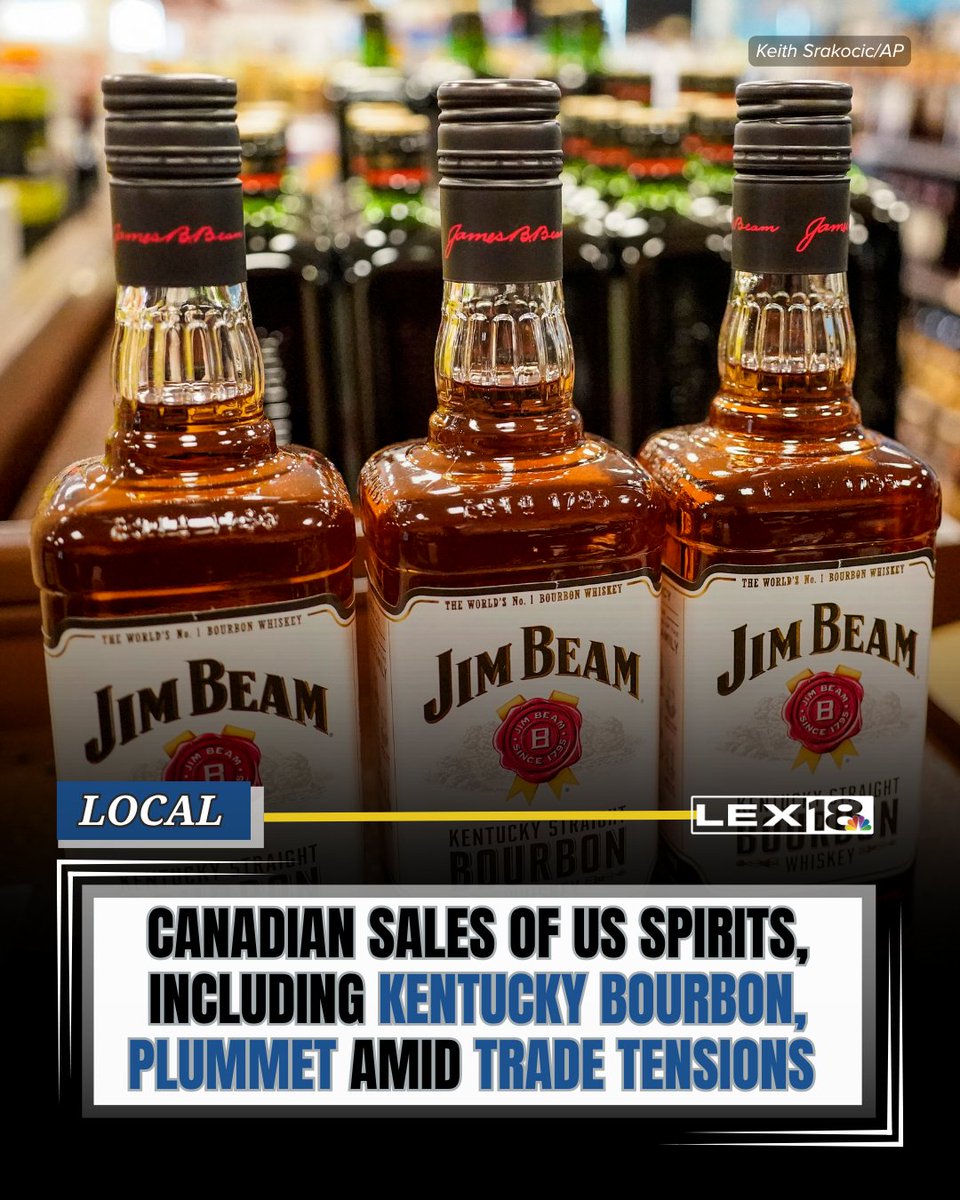 LEX18News's tweet image. Earlier this month, U.S. Senator Rand Paul expressed strong concerns about the impact of US tariffs on Kentucky's bourbon industry: bit.ly/4lIQ4sl