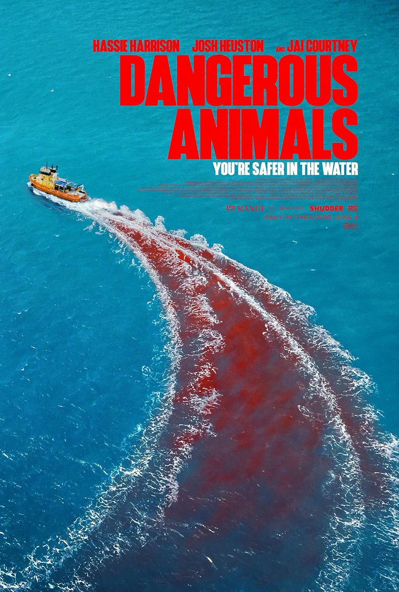 JurassicAust's tweet image. Finally seeing one of my most anticipated films of the year! #NowWatching #DangerousAnimals #DangerousAnimalsMovie