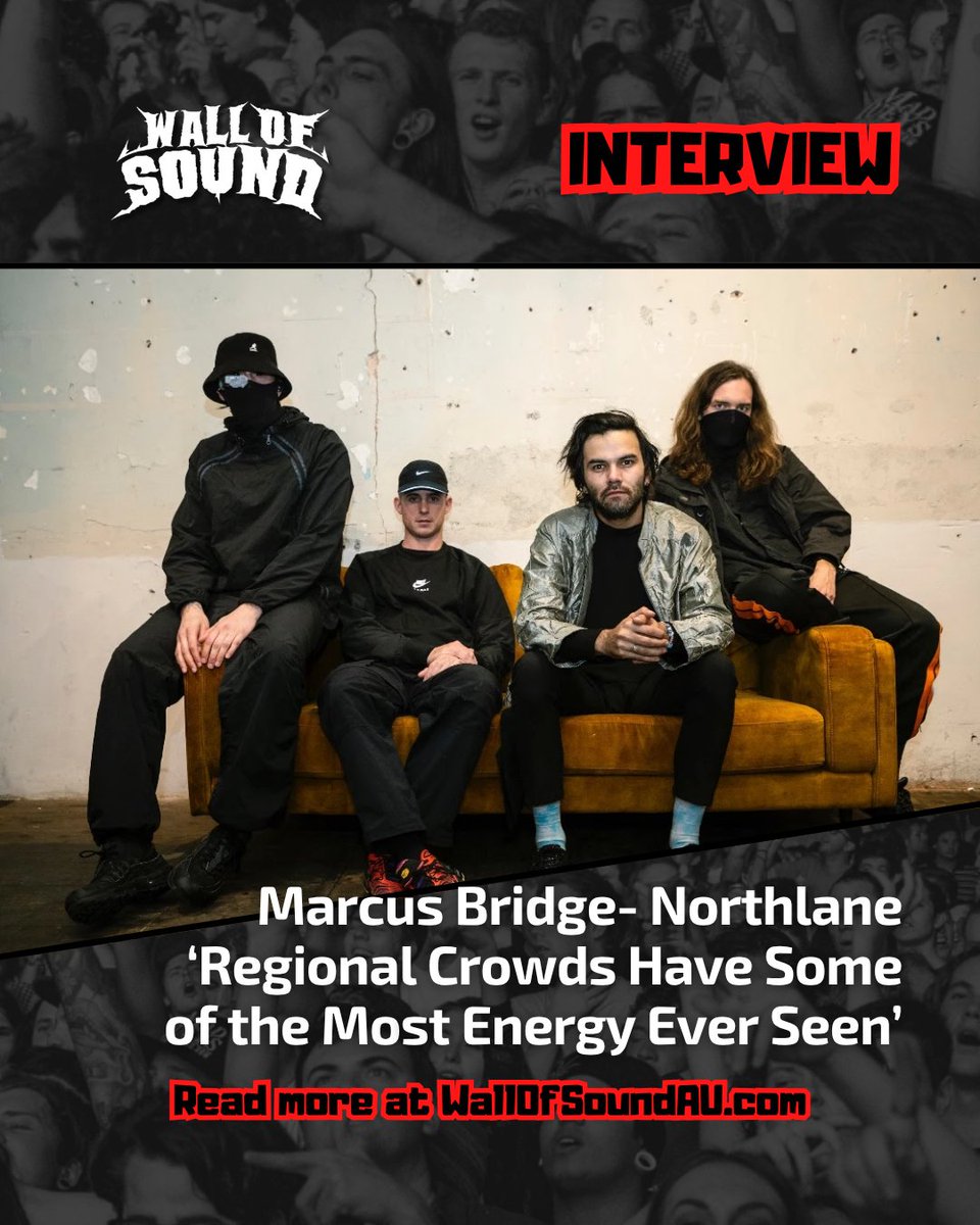 "It's important for us to keep on going back... because it is where we started, and I think it's important not to forget about that.‍" <a href="/Northlane/">Northlane</a> head back to their regional roots next week and frontman Marcus Bridge stopped by to chat all about it!

wallofsoundau.com/interviews/mar…
