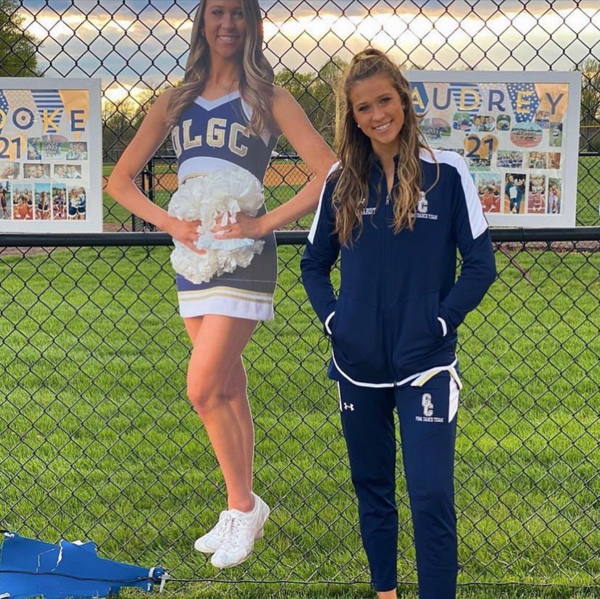 GC_PomandDance's tweet photo. Congratulations to 2021 GC graduate and Poms Captain, Brooke Gebhardt, on becoming a Tampa Bay Buccaneers Cheerleader! Your Poms family is so proud of you! 💙💛❤️🤍 https://t.co/ef9xLW13ZW