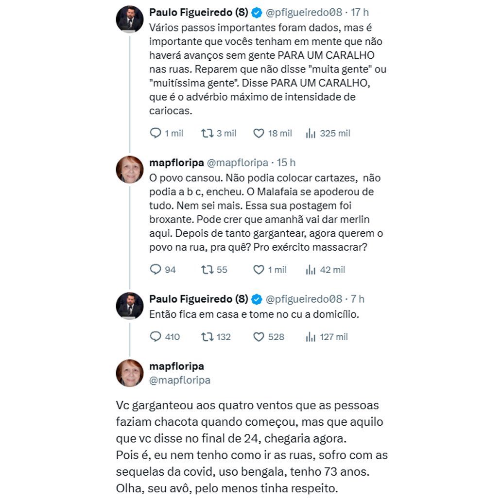 crushdobbb20's tweet image. Se para eles terem sucesso ele precisam de “gente pra caralho nas ruas” estamos safe. Nem precisamos preocupar.
Espero que essa senhora aproveite o desaforo que levou pra se libertar dessa seita.