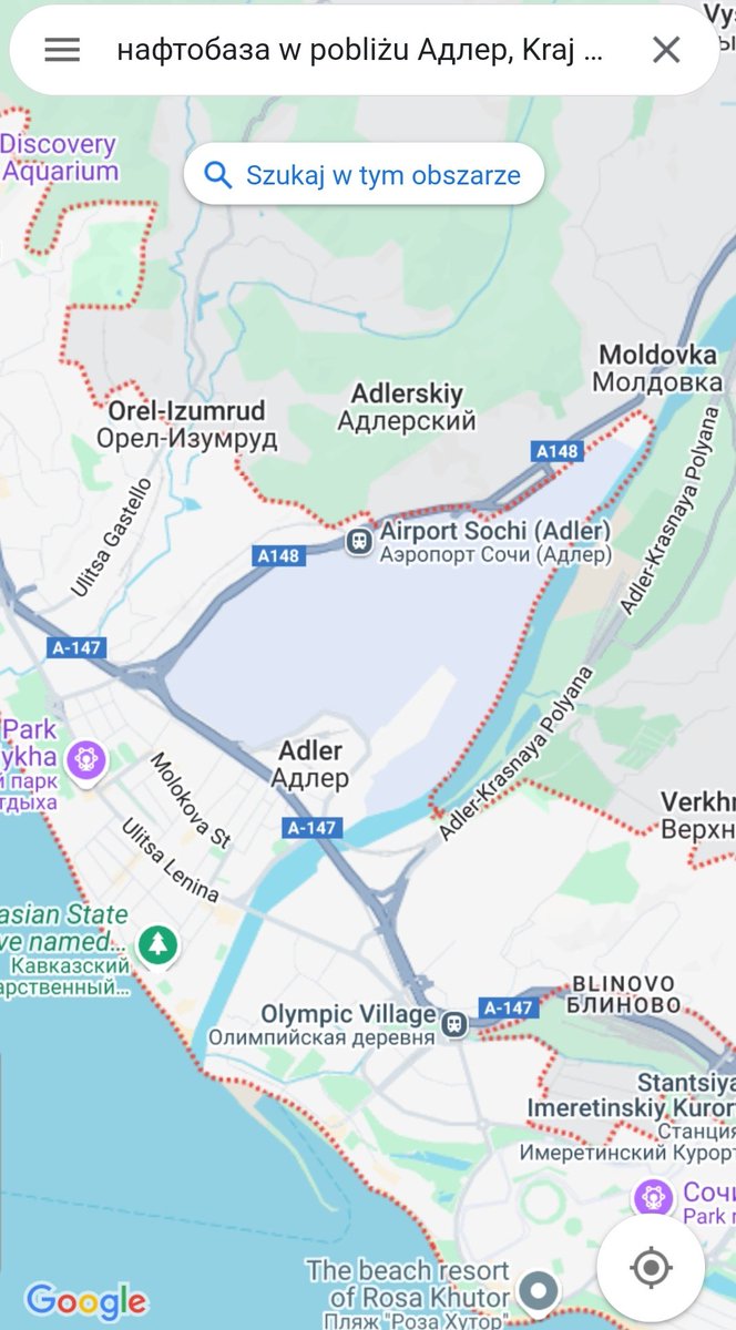 Jarek2025's tweet image. The situation in Adler in Sochi. Putin, you're rude and you get a slap on the butt.