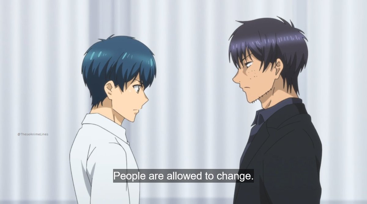 TheseAnimeLines's tweet image. People are allowed to change. No matter what the old you was like, you're not on that field anymore.
~ Kamiya Atsushi || Shoot! Goal to the Future
#AniTwt