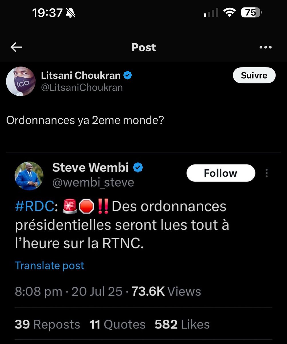Zela nomination ya 2 eme monde tonton