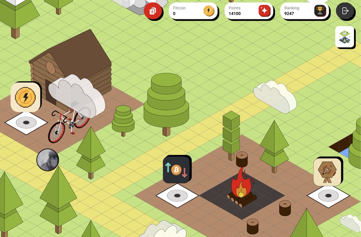 0xGeeky's tweet image. exploring @anoma island all thanks to @Bheccaaaaa
the interface looks interesting so far
basically you’re accumulating points to rank up a leaderboard by gambling the fitcoin you mine daily
lmk if you still need access, i’ll share codes once i get them