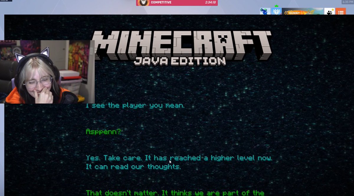 aspenisoffline's tweet image. I BEAT MINECRAFT FOR THE FIRST TIME IN AN OVERWATCH QUEUE LETS GOOOOOOOOOO. 9.4 HOUR SPEEDRUN