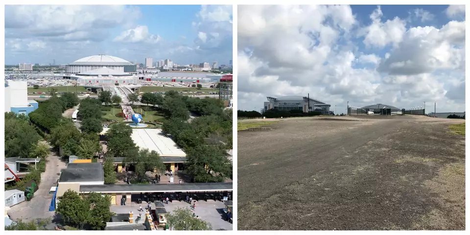 HoustonSixFlags's tweet image. AstroWorld 20 Years Later.