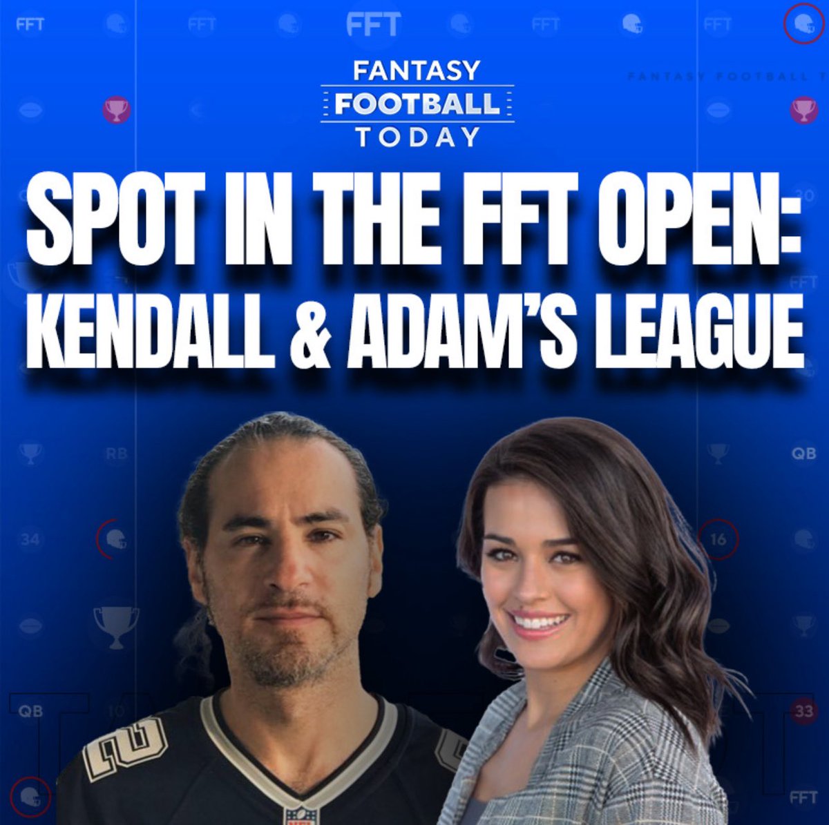kvalenzuela17's tweet image. 🚨 3 SPOTS LEFT 🚨
Adam and I are partnering with @FFToday and raising money for St. Jude!
We would love to have you join our fantasy league if you’re able! There’s three spots open for $250 each and it all goes to St. Jude!
Join here: tinyurl.com/2025fft