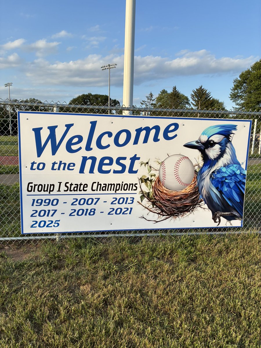 GoJaysBaseball's tweet image. 2025 added to the Nest sign! 💍🏆⚾️