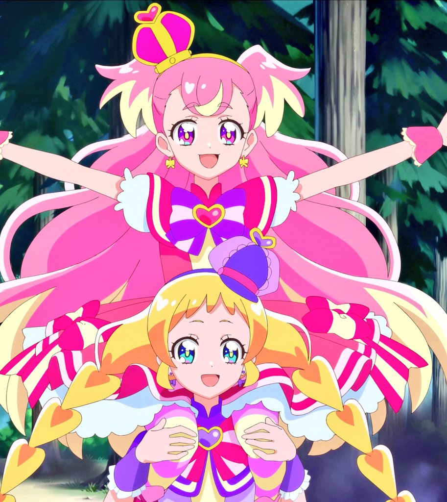 AIrzahn's tweet image. Wonderful Precure 🐾
Wonderful appreciation post ~ ! Cure Wonderful and Cure Friendy are close as a duo, they have unique specialties 💗💜