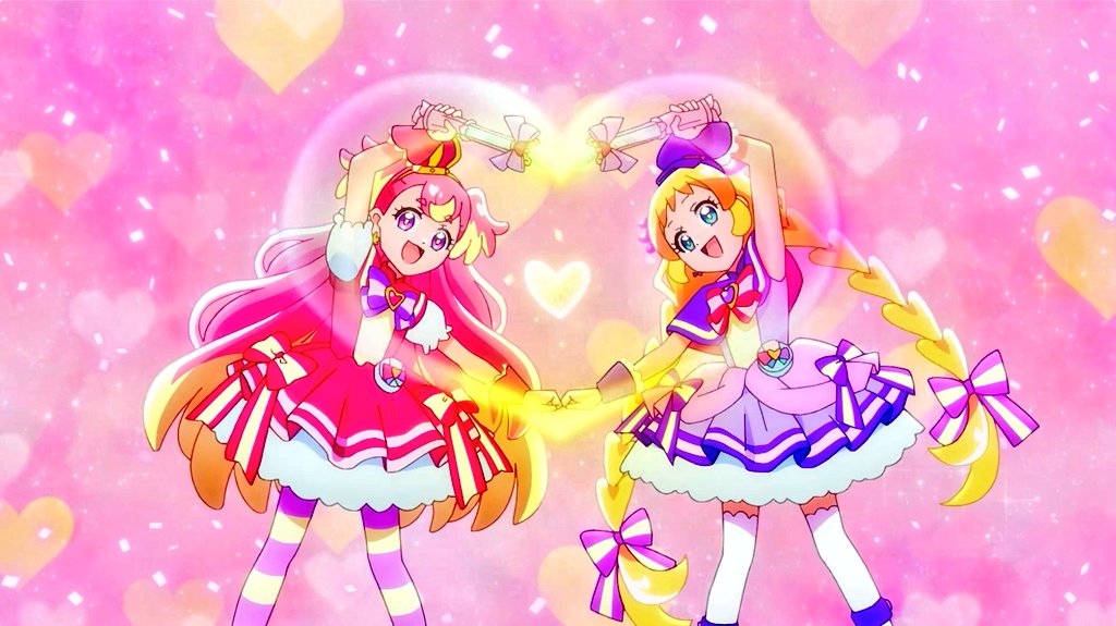 AIrzahn's tweet image. Wonderful Precure 🐾
Wonderful appreciation post ~ ! Cure Wonderful and Cure Friendy are close as a duo, they have unique specialties 💗💜