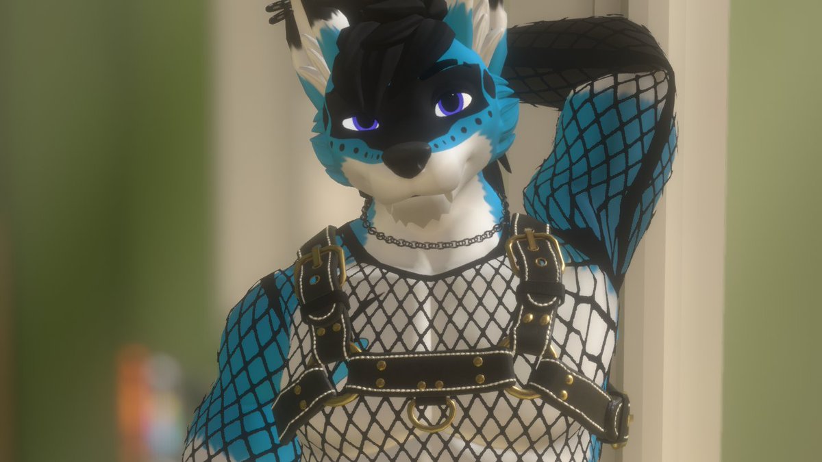 KriegarWolf's tweet image. Wanna spend some time with ur fav blue wuffer? Come join chat and chill out as we hang in VRC this lovely Wednesday Night~ Just chatting VRC stream starting soon!!! #furry #furries #Vtuber 

Link: twitch.tv/kriegarwolf