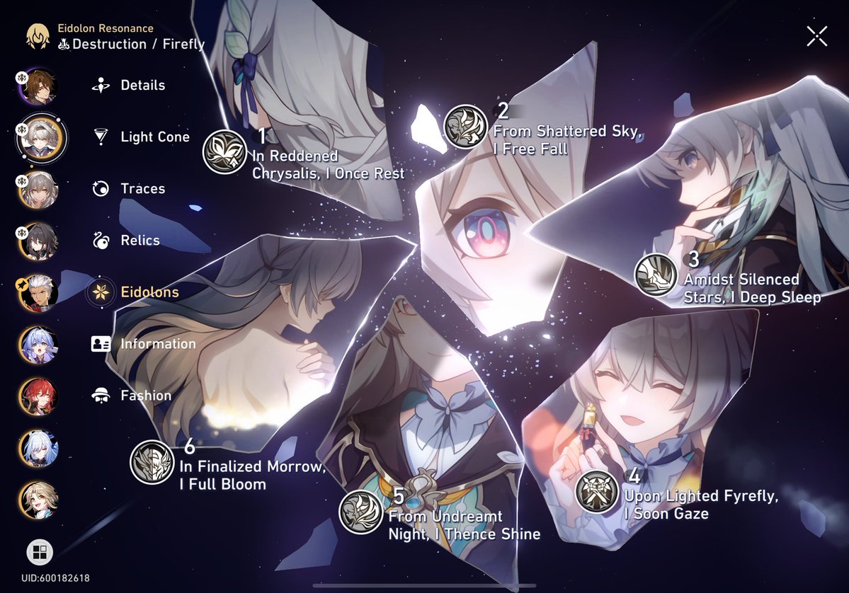 no13yangg's tweet image. I finally got e6 firefly after 280 pulls 😭 7 months of saving paid off