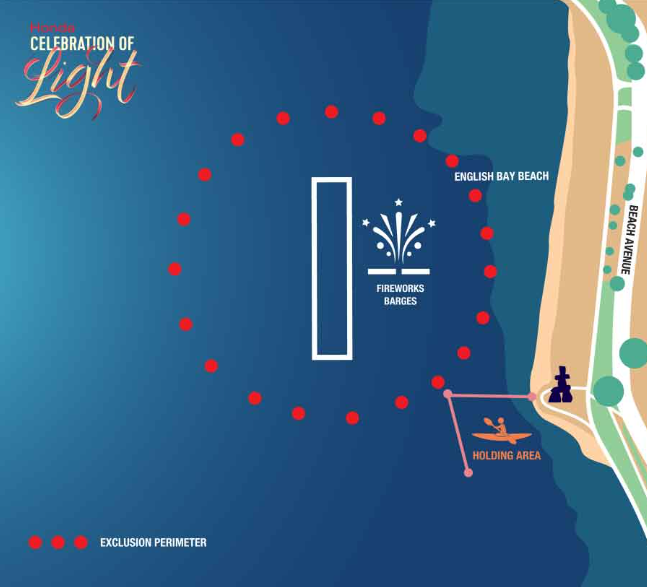 VancouverPD's tweet image. The @VPDMarineUnit will be doing safety checks at the Celebration of Light again tonight:
⚓️Don't enter the exclusion zone
⚓️Non-motorized watercraft, such as kayaks and paddleboards, need to be in their assigned holding area
⚓️Ensure you have proper safety equipment, such as…