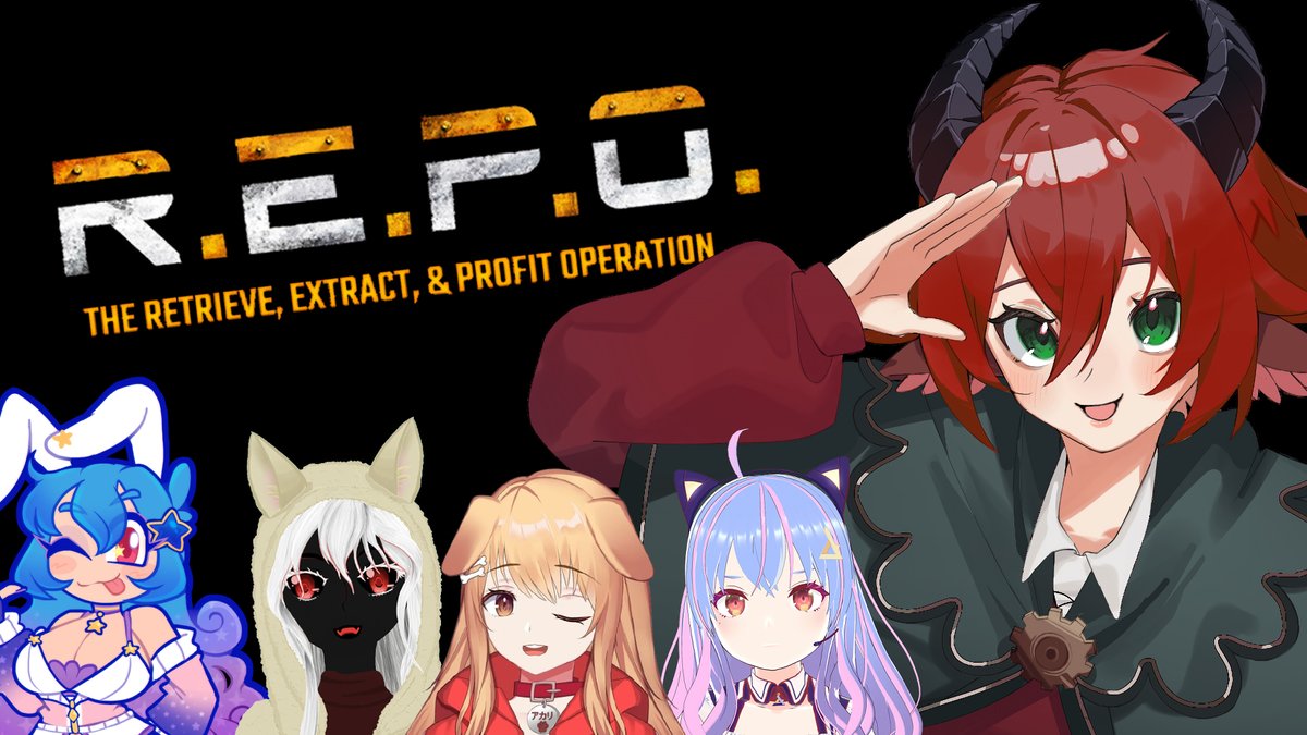 KarolineArts's tweet image. Heyo!
We playing more REPO tonight ft. @InunakaAkari, @StormyCharger, @DieZeitWolf and @PataPonProj!
Stream should start 9:00 PM (GMT+8) unless technical difficulties occur...
#vtuber #collab
Link: twitch.tv/karo_carabao
