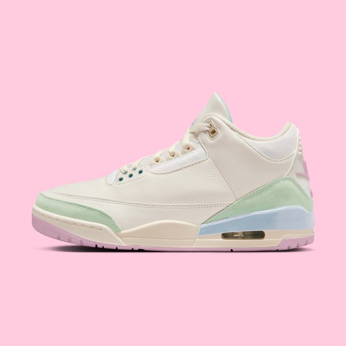 houseofheat's tweet image. Air Jordan 3 OG “Spring is in the Air” Coming 2026 🌸
Details: hoh.news/OlD1dlyr_