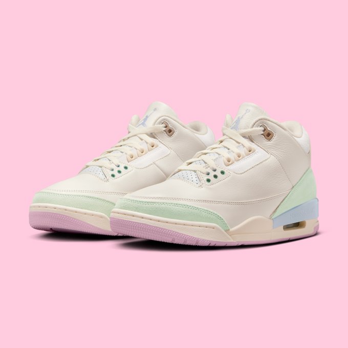houseofheat's tweet image. Air Jordan 3 OG “Spring is in the Air” Coming 2026 🌸
Details: hoh.news/OlD1dlyr_