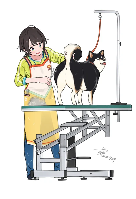 🐕✂✨
 #プロテインザスバル 