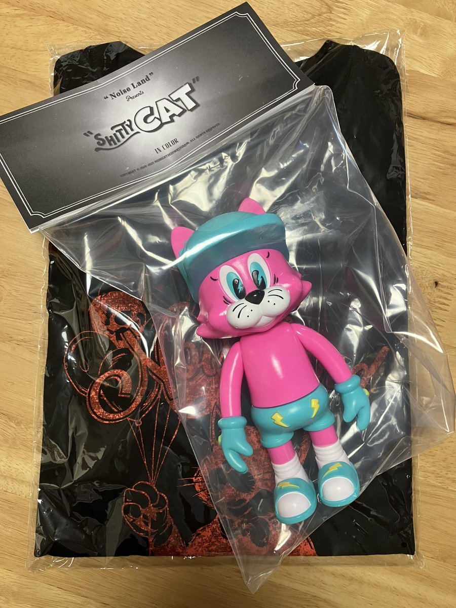 東京ビッグサイト おもちゃ デザフェス ノイズランド Shitty Cat ソフビ