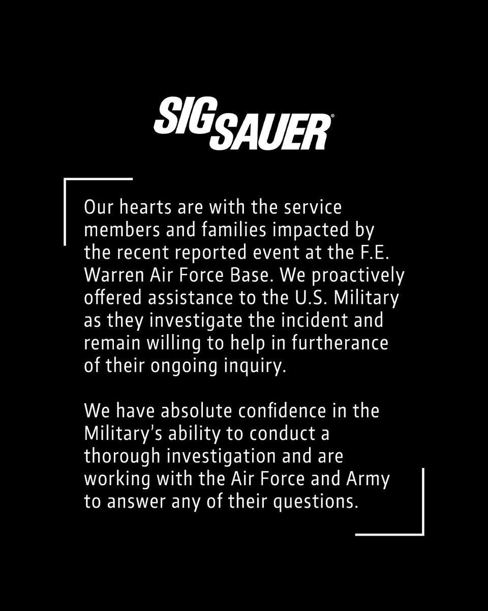 BuckWilde_'s tweet image. Holy shit, it is true, @sigsauerinc is cooked. How long before they’re declaring bankruptcy
