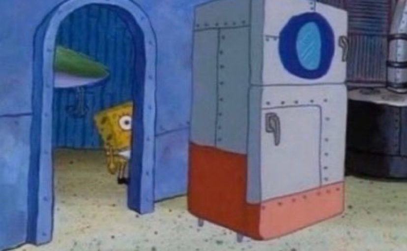 stxrinsky's tweet image. When you hear something from the kitchen at night
